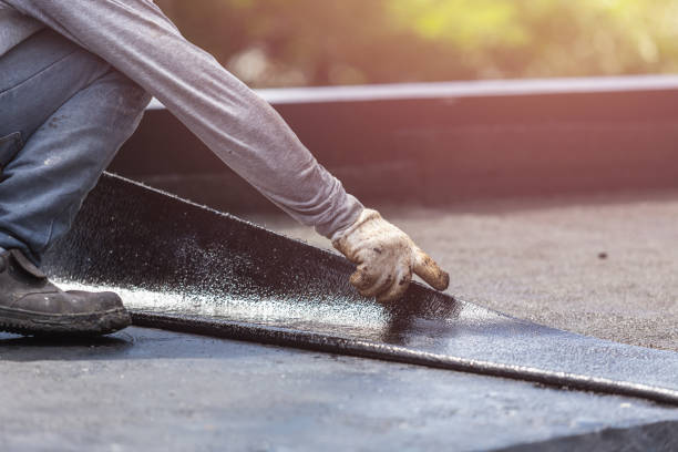 Professional Basement Waterproofing technician working in La Salle, MI